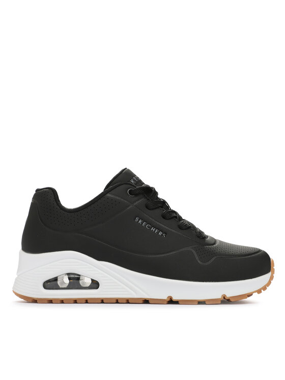 Skechers Damskie Skechers Sneakersy, rozmiar 36.5 Czarne, Skechers Uno-Stand on Air