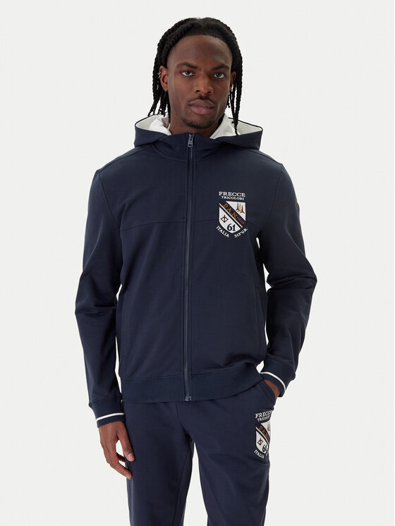 Aeronautica Militare Aeronautica Militare Bluză 261FE2096UF00674 Bleumarin Regular Fit