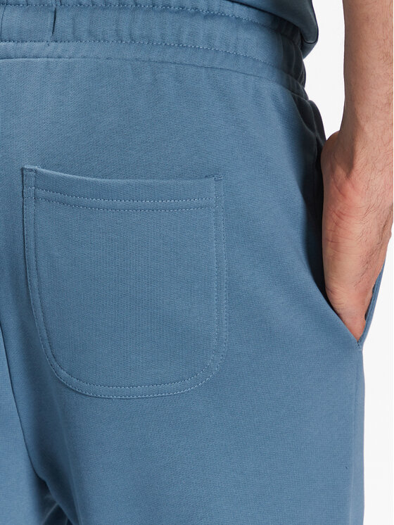 Lyle & Scott Lyle & Scott Sportinės kelnės Skinny Sweatpant ML822VOG Mėlyna Skinny Fit