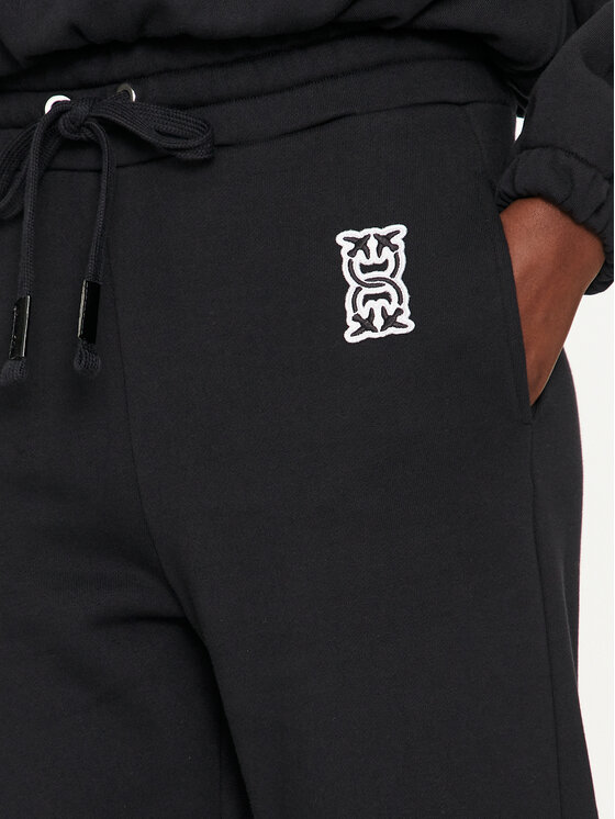 PINKO Pinko Παντελόνι φόρμας Felpa 100371 A23C Μαύρο Regular Fit