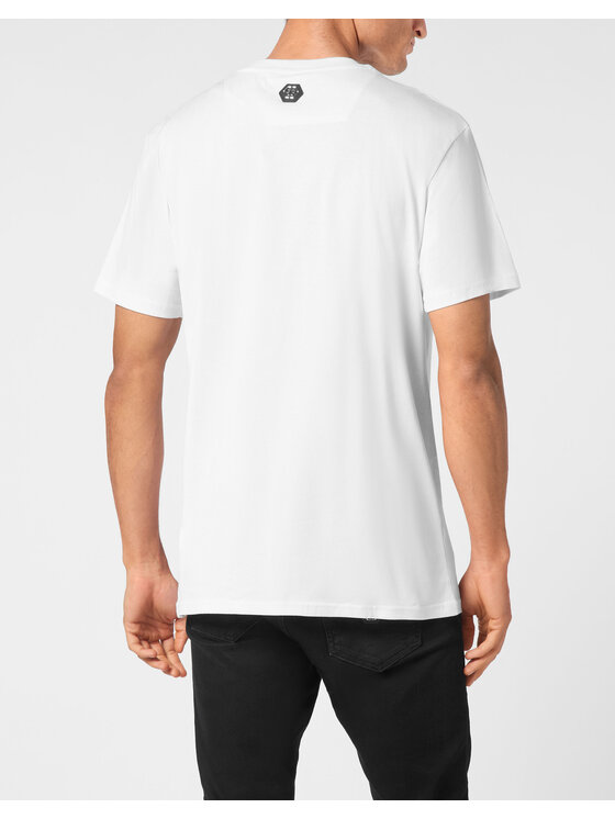 PHILIPP PLEIN PHILIPP PLEIN T-Shirt 22607 Biały Regular Fit