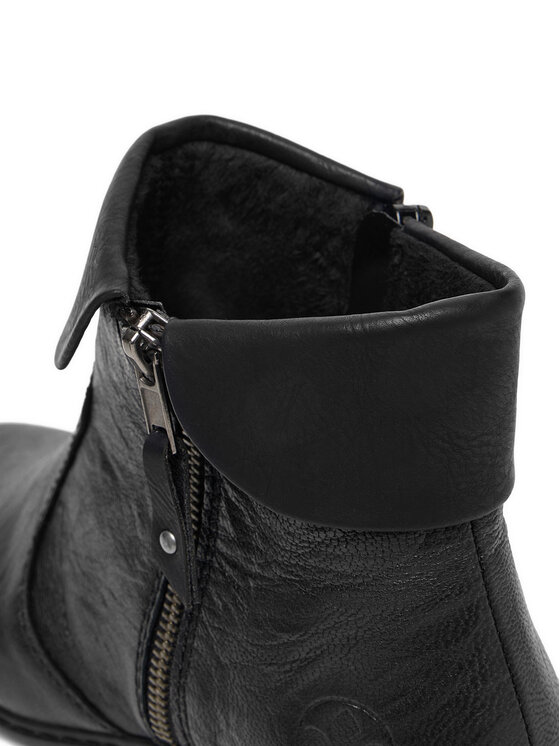 Rieker Rieker Botine Y07A8-01 Negru