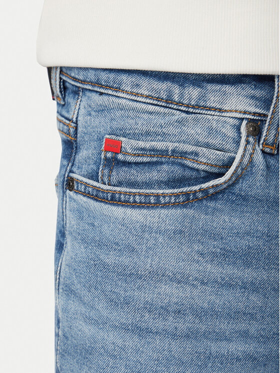 HUGO HUGO Jeansshorts 50556163 Blau Regular Fit