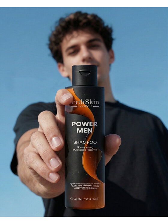 Erthskin London Erthskin London SZAMPON POWER MEN 300ML Szampon do włosów