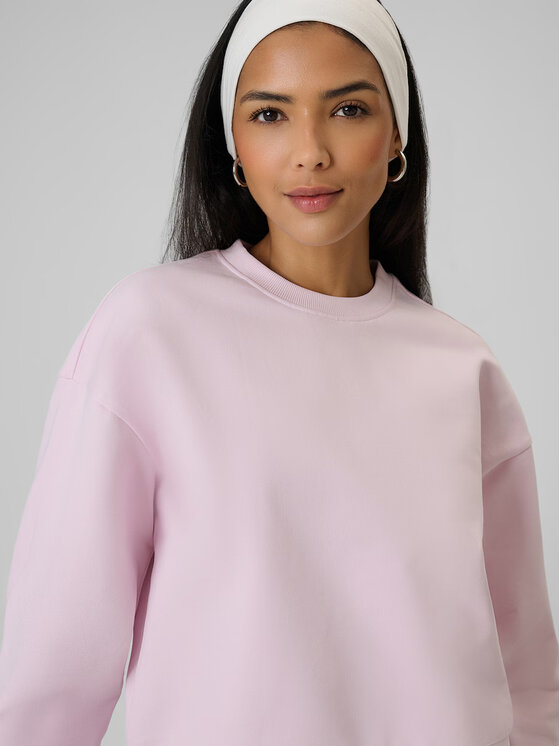 4F 4F Bluza AFTERLIGHT Różowy jasny Regular Fit