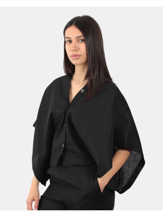 Liviana Conti Liviana Conti Camicia 10022046761226 Nero Regular Fit