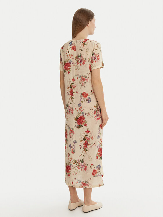 Weekend Max Mara Weekend Max Mara Letní šaty Giudy 2515221212 Béžová Regular Fit