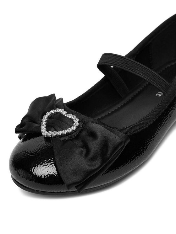 Juicy Couture Juicy Couture Baleríny EO-CS6623-02 Čierna