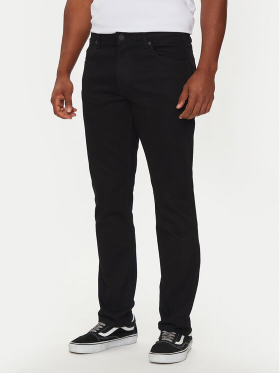 Wrangler Jeans Greensboro 112357393 Nero Straight Fit, taglia : 31_32