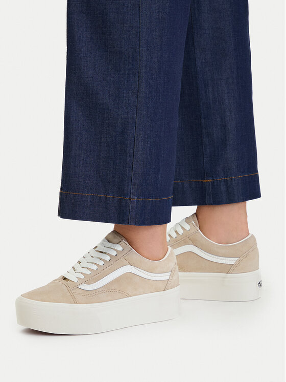 Vans Tenisice Old Skool Platform VN0009PZ4MG1 Bež