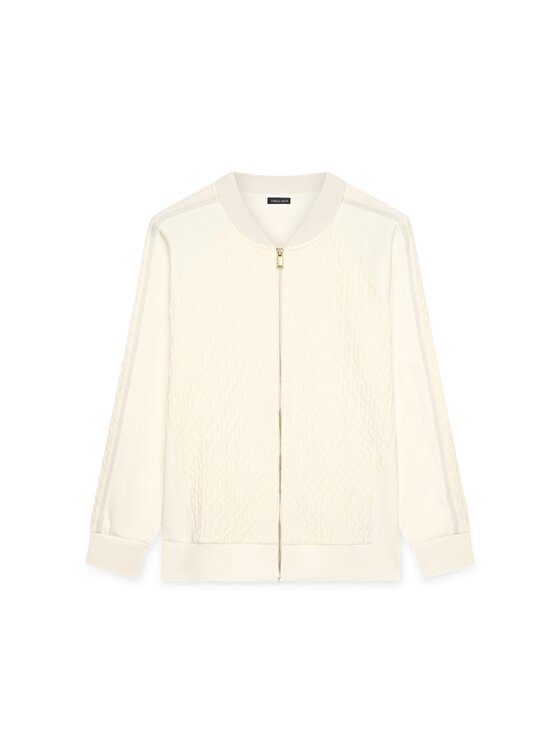 Fiorella Rubino Fiorella Rubino Felpa G824L008617N011 Bianco Regular Fit