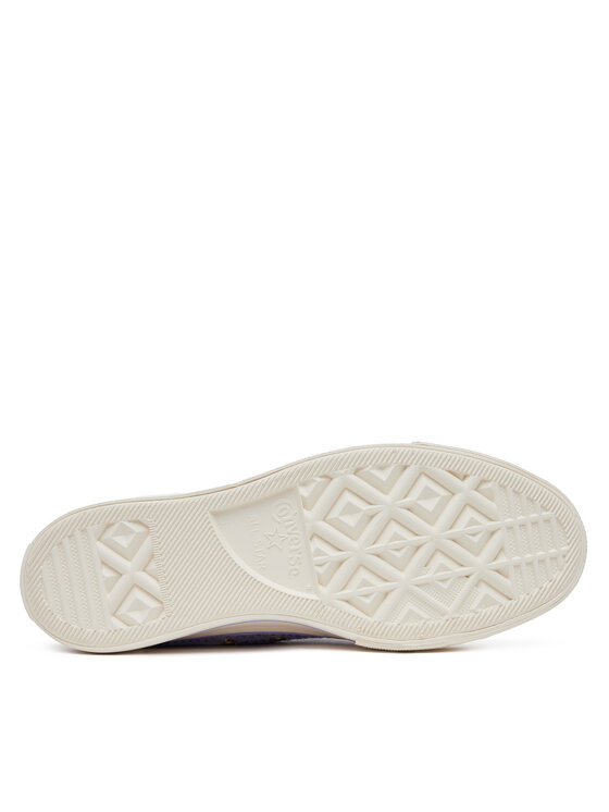 Converse Converse Tenisice Chuck Taylor All Star Lift Platform Knit Kadın Mor A13644C Ljubičasta