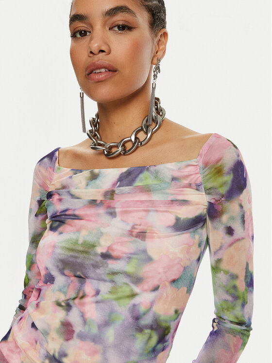 Patrizia Pepe Patrizia Pepe Bluza 8M1645 J222-FE83 Roza Slim Fit