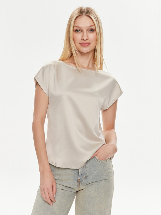 Vero Moda Blūze Merle 10305151 Écru Regular Fit