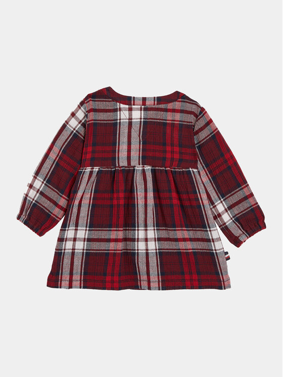Tommy Hilfiger Tommy Hilfiger Повсякденна сукня KN0KN01717 Червоний Regular Fit