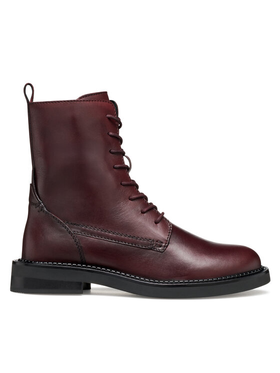 Geox Botki D Serilda D46WYG 00043 C7011 Bordowy