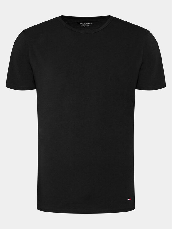 Tommy Hilfiger Tommy Hilfiger Súprava 3 tričiek UM0UM03138 Čierna Regular Fit