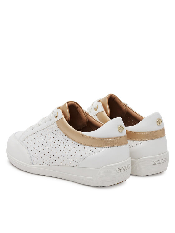 Geox Geox Laisvalaikio batai Myria C D5568C 05485 C1000 Balta