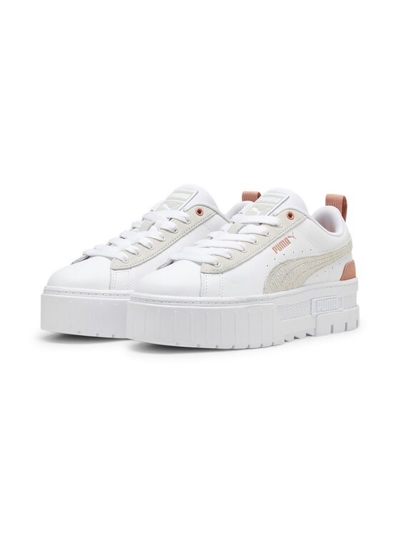 Sneakersy Puma, Rozmiar 40, Białe, 387468