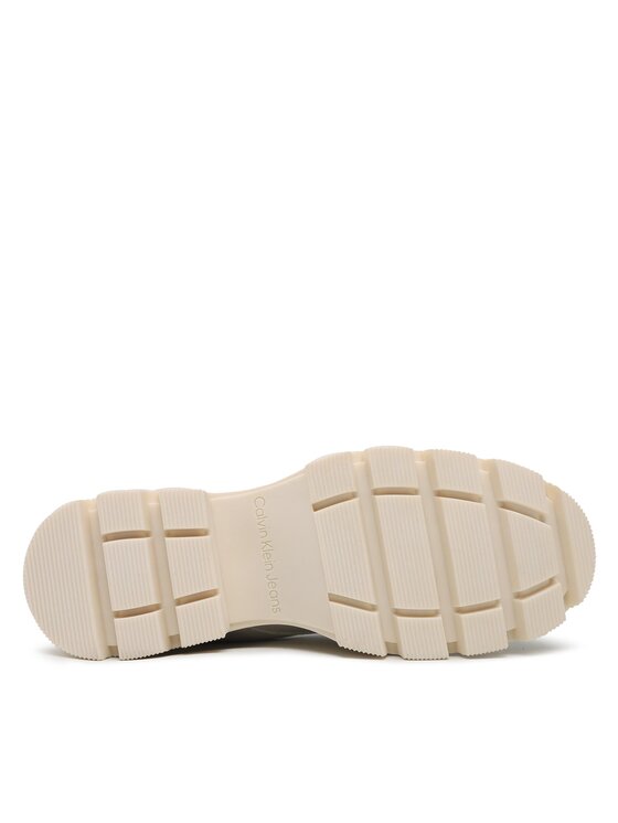 Calvin Klein Jeans Calvin Klein Jeans Scarponcini Chunky Boot Vintange Tongue YW0YW00947 Bianco