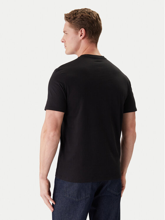 Calvin Klein Jeans Calvin Klein Jeans T-Shirt Word Circle Graphic LV14RE816G Czarny Regular Fit