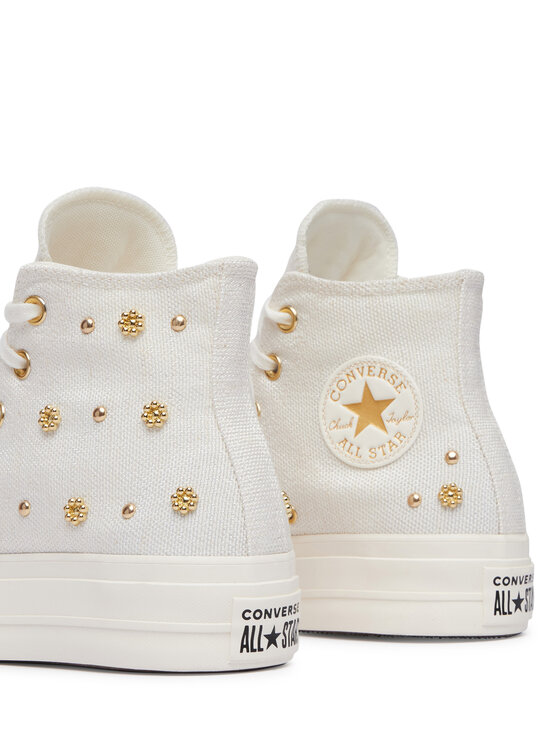Converse Converse Kedas Chuck Taylor All Star Heathered Glam A16892C Écru