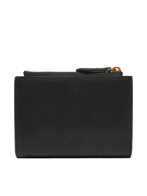 PINKO Pinko Didelė Moteriška Piniginė Compact Wallet . AI 24-25 PCPL 103612 A0F1 Juoda