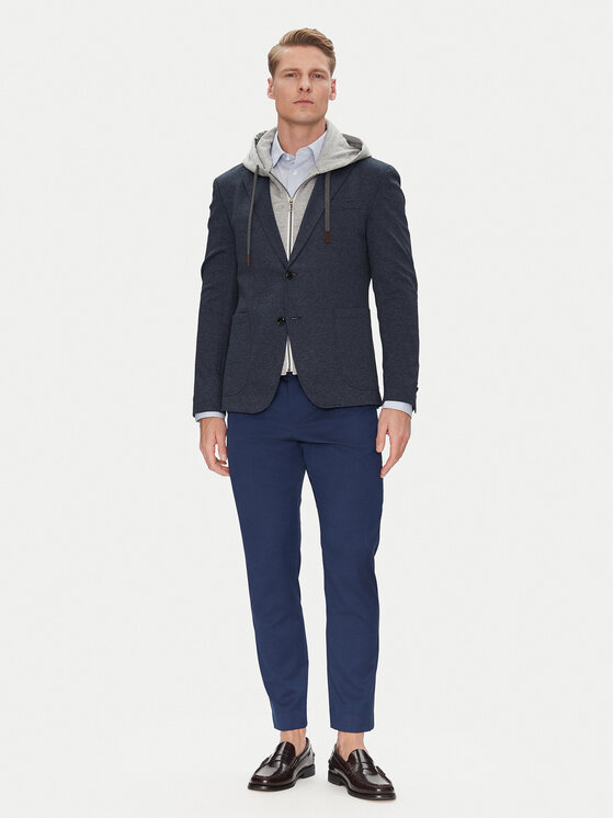 JOOP! JOOP! Zakó 17 JB-80Havardy 30046475 Kék Slim Fit