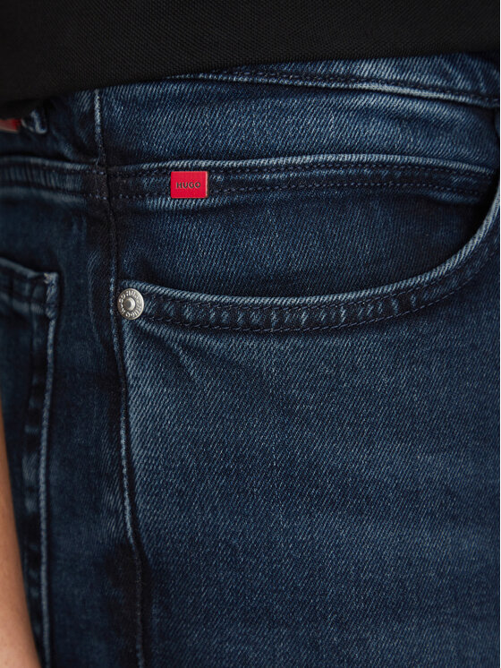 HUGO HUGO Traperice 50530610 Plava Slim Fit