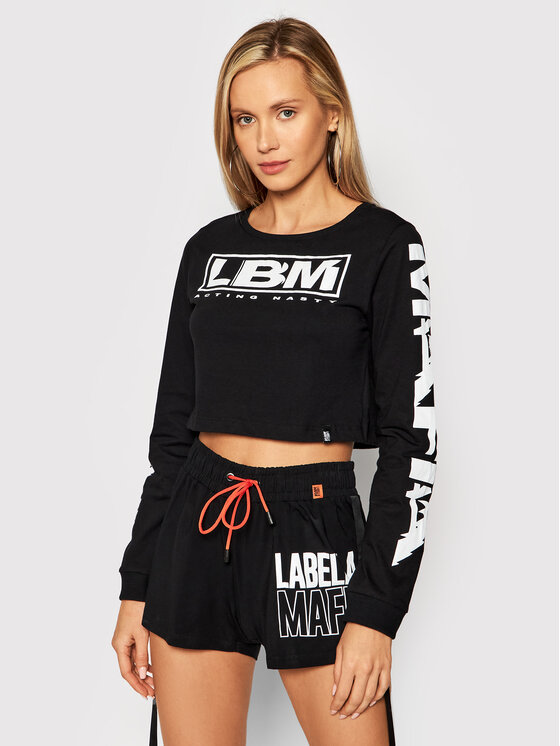 LaBellaMafia LaBellaMafia Μπλουζάκι 23078 Μαύρο Regular Fit