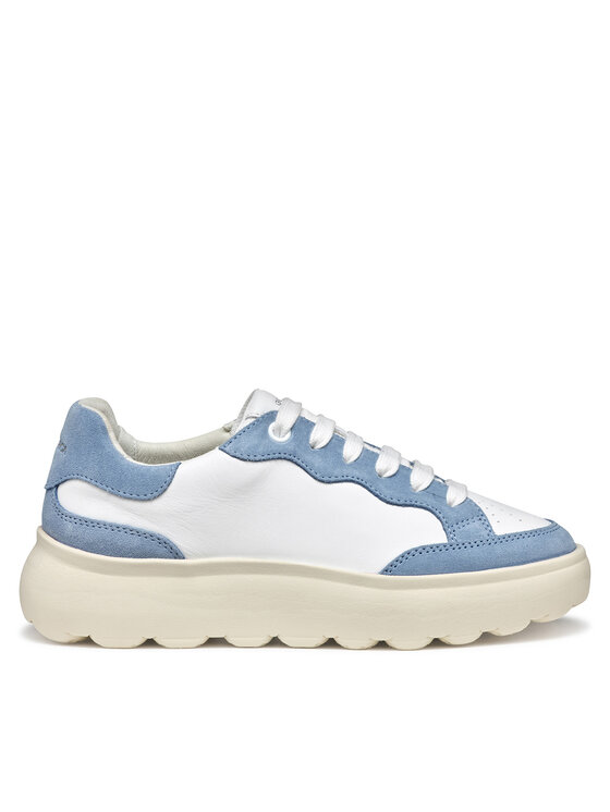 Geox Geox Sneakersy D Spherica Ec4.1 D55TCA 08522 C0270 Bílá