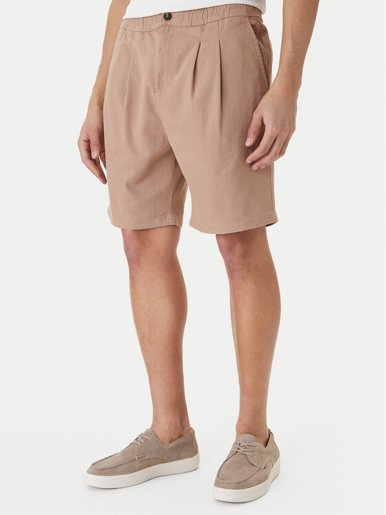 Nautica Nautica Σορτς υφασμάτινο Rava NCC03970 Μπεζ Relaxed Fit