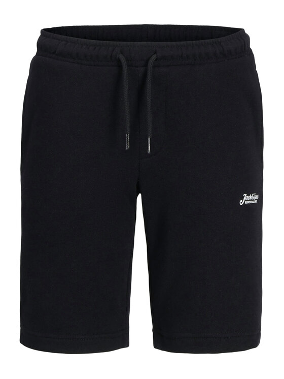 Jack & Jones Junior Jack & Jones Junior Sportovní kraťasy Gordon 12270663 Černá Slim Fit