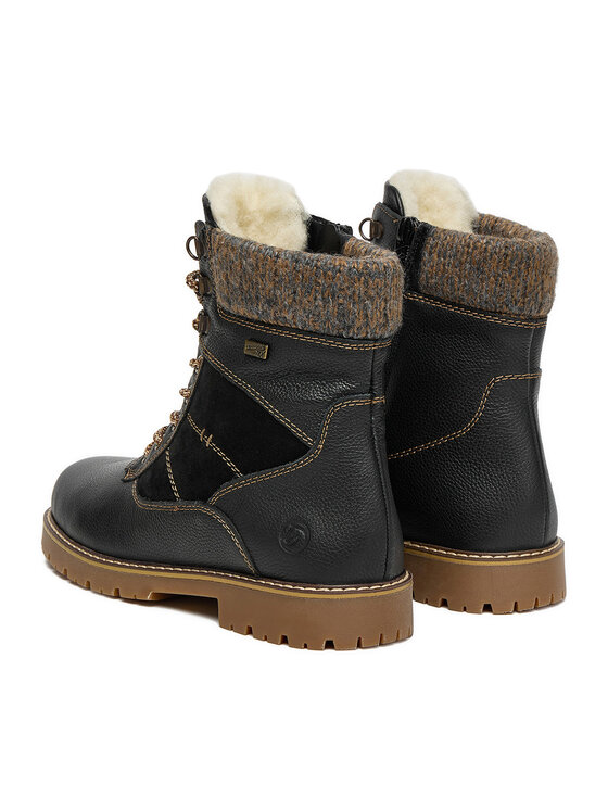 Remonte Remonte Schnürschuhe CEO-D9378-00 Schwarz