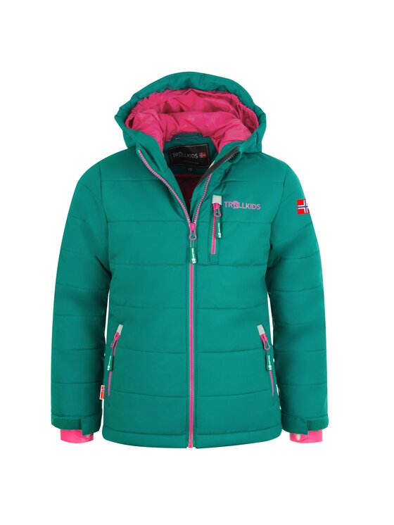 Trollkids Trollkids Kurtka narciarska 513-312 Zielony Regular Fit