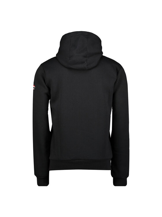 Geographical Norway Geographical Norway Bluza WT1874H/GN-BLACK Czarny Reglan Fit
