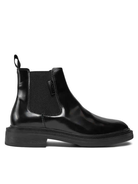 Gant Gant Kotníková obuv s elastickým prvkem Fairwyn Chelsea Boot 27651406 Černá