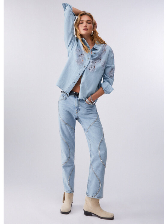 Liu Jo Liu Jo Jeans CA6130D485478840 Celeste Regular Fit