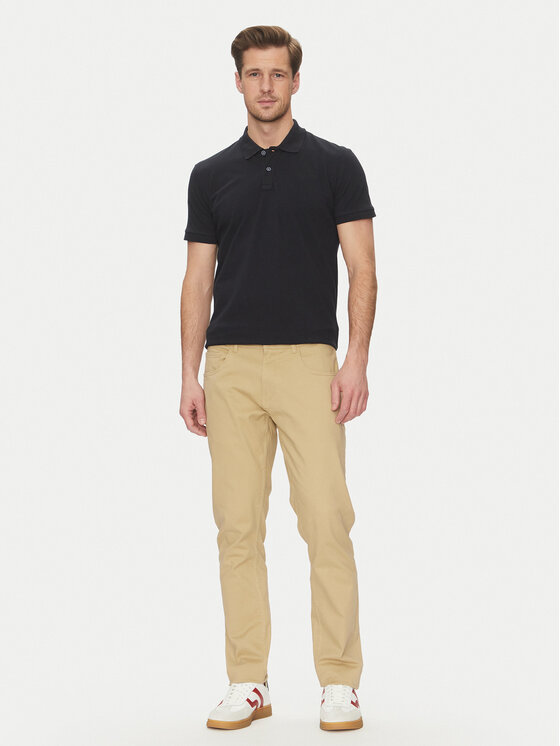 Blend Blend Polo 20717857 Czarny Regular Fit