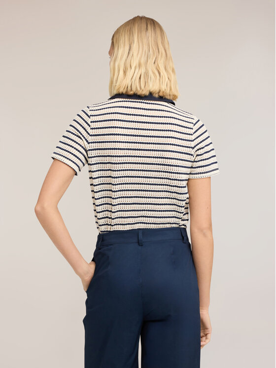 Motivi Motivi T-shirt G022W003634N0S1 Blu Regular Fit