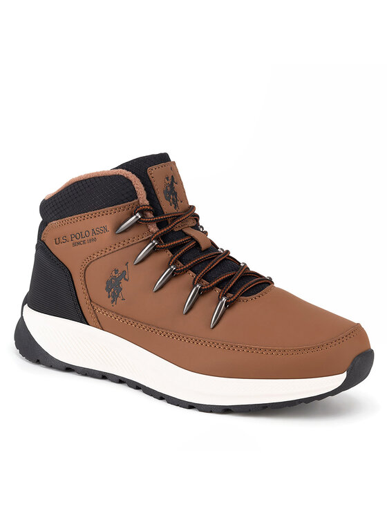 U.S. Polo Assn. U.S. Polo Assn. Μποτίνια LUKAS001K/DYT1 Καφέ