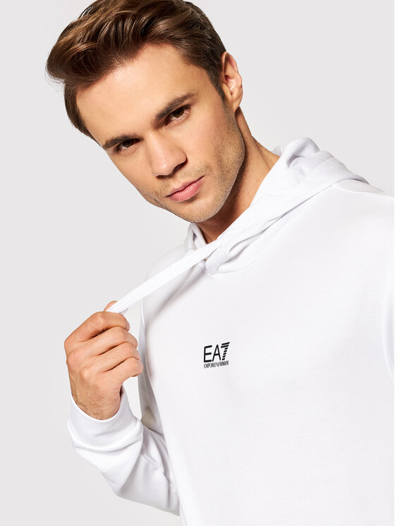 EA7 Emporio Armani EA7 Emporio Armani Dres 8NPV81 PJ05Z 21BA Biały Regular Fit