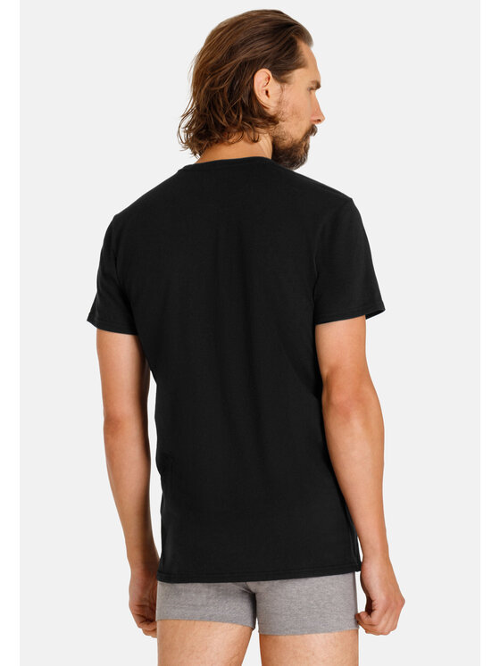Camano Camano T-Shirt 25052 Czarny Slim Fit