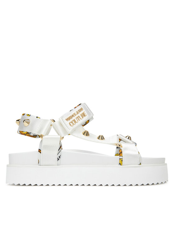 Sandale Versace Jeans Couture 78VA3SM2 Alb