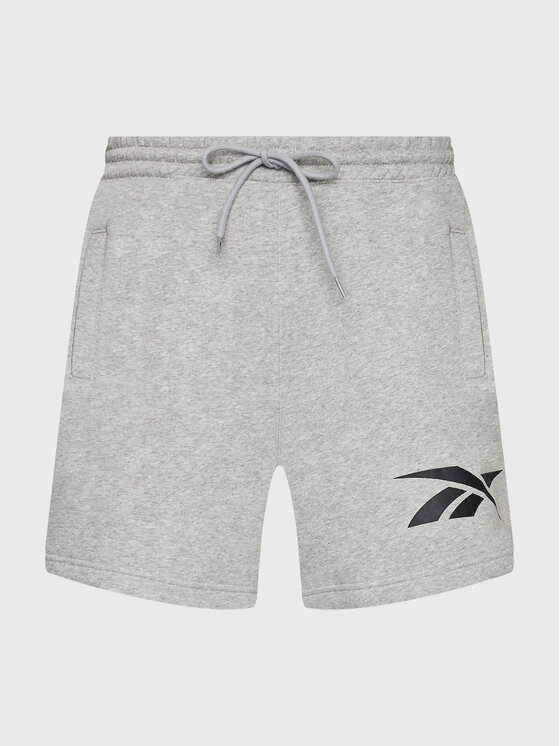Reebok Reebok Спортни шорти Brand Proud HS6847 Сив Regular Fit