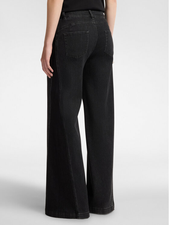 Elena Mirò Elena Mirò Jeans P494P000320N033 Nero Flare Fit
