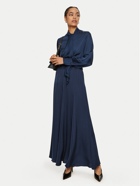 ViCOLO ViCOLO Blúz TS0193 Sötétkék Regular Fit