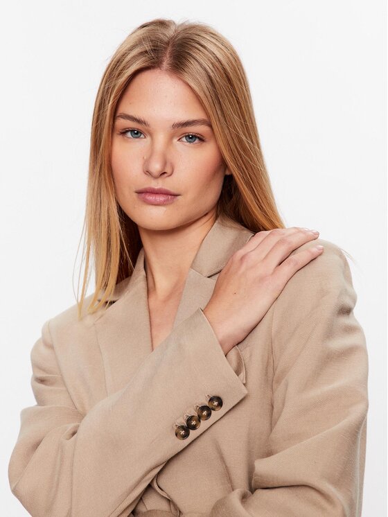 Herskind Herskind Marynarka Mercy 4821840 Beżowy Relaxed Fit