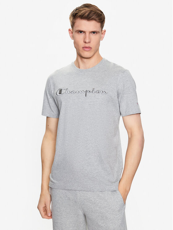 Champion Champion Marškinėliai 218490 Pilka Regular Fit