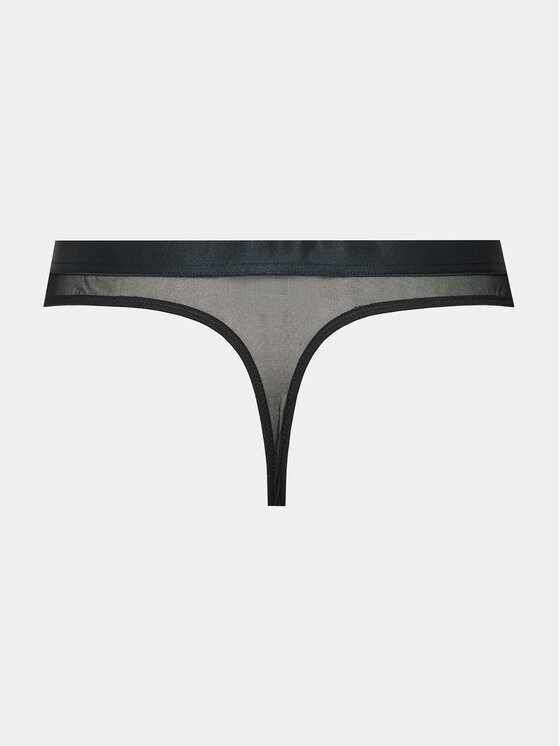 Hunkemöller Hunkemöller Stringi Amelie String R 203519 Czarny